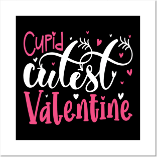 Cupid Cutest Valentine Posters and Art